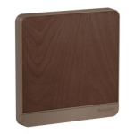 Schneider Electric 施耐德電氣 AvatarOn 單位空白掣面 (黑木色) (E8330X_WD_C5)